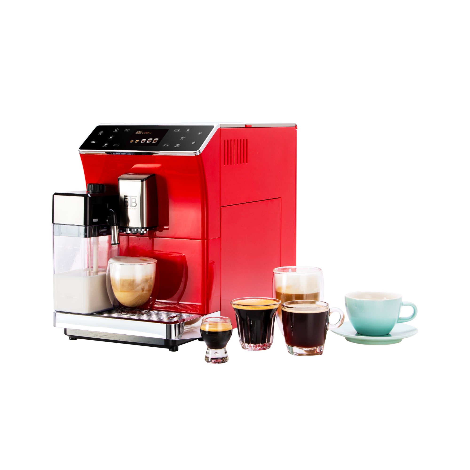 Say goodbye to expensive coffee shop lattes and make your own with a latte coffee machine