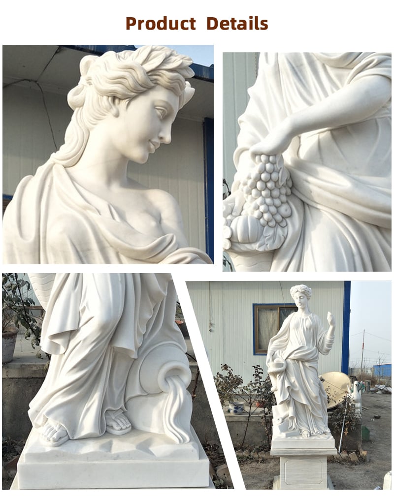 Customized Hand Carved Western Style Angel Figure Carvings manufacture