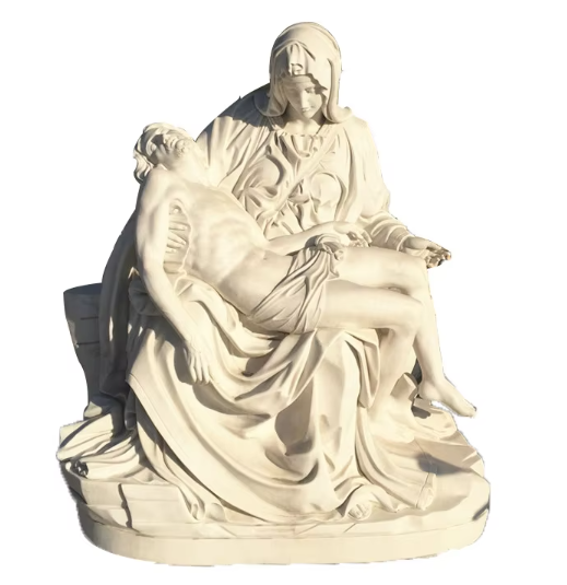 Modern White Marble Christ Statue for Church Custom-Size Jesus Sculpture in Stone Jesus Christ Statue Design factory