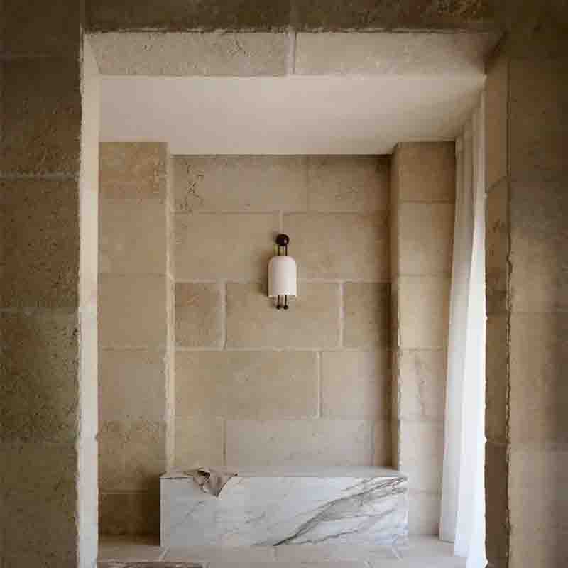product white natural split face white limestone tiles wall cladding tiles natur stone tile white limestone modern 3d limestone wall-6