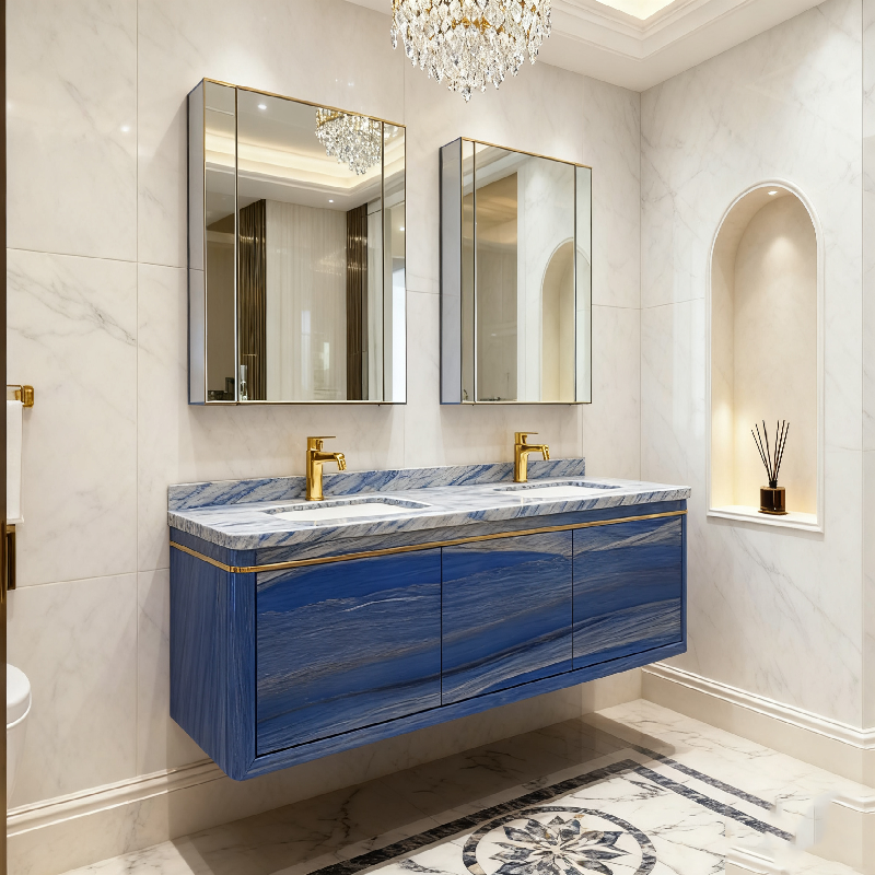 product modern natural stone azul macaubas low marble sink for hotel villa washroom bathroom water resistant eco friendly customizable-5