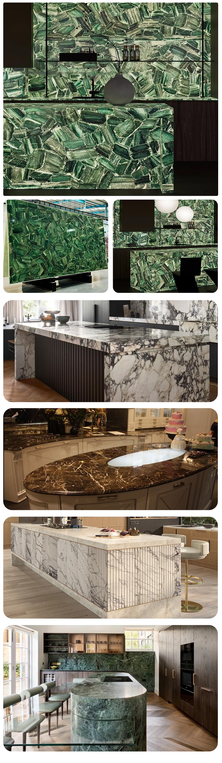 Paiastone Arabescato Carrara White Marble Polished Modern Kitchen Worktop factory