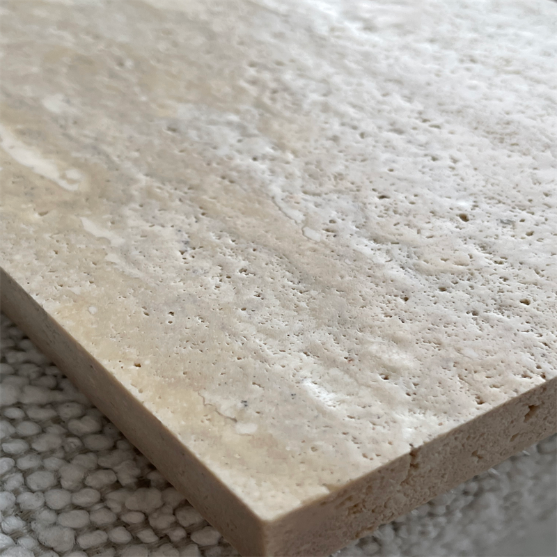 product paia cream beige travertine exterior wall cladding natural vein cut stone panels for ventilated facade dry hanging installation-3