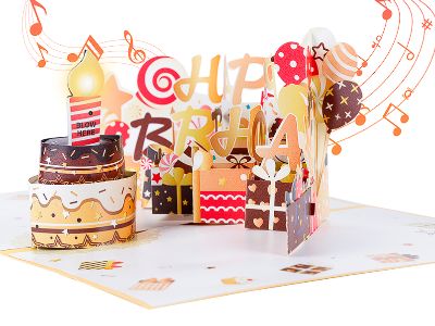 Custom Pop Up Greeting Cards for Promotional Campaigns