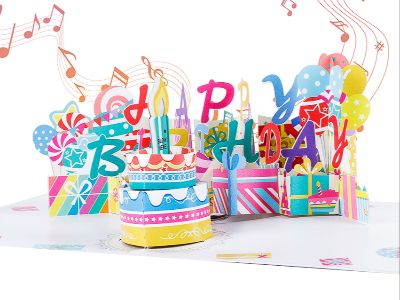 Custom 3D Pop Up Greeting Cards for B2B Wholesale Buyers