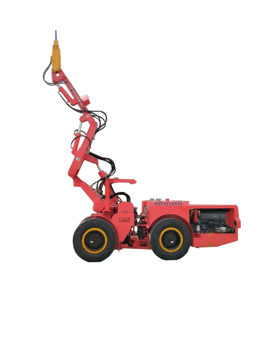 Shandong Tuoxing Tpx-104 Structure Of The Solid Widening underground Rock Crusher Stone Crushing Machine mining machinery details
