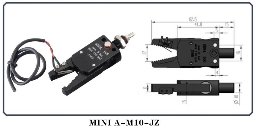 Star special nozzle clamp gr04.100j1060 manipulator Mini pneumatic nozzle clamp mini-a/b/e/c supplier