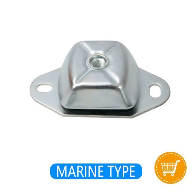 FRHQ TYPE High Quality Anti Vibration Isolator Rubber Shock Absorber Mount Metal Rubber Mount manufacture