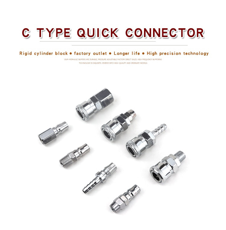 High Pressure Stainless Steel Quick Connect Steam Oil Hydraulic Quick Coupling connection pipe pipe fitting manufacture