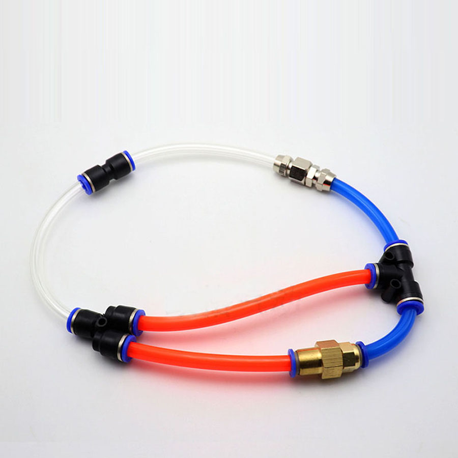 Pneumatic Fitting Manufacturer Plastic Pneumatic Parts BSP Thread Quick Push in Air Pipe Connector hose fitting details