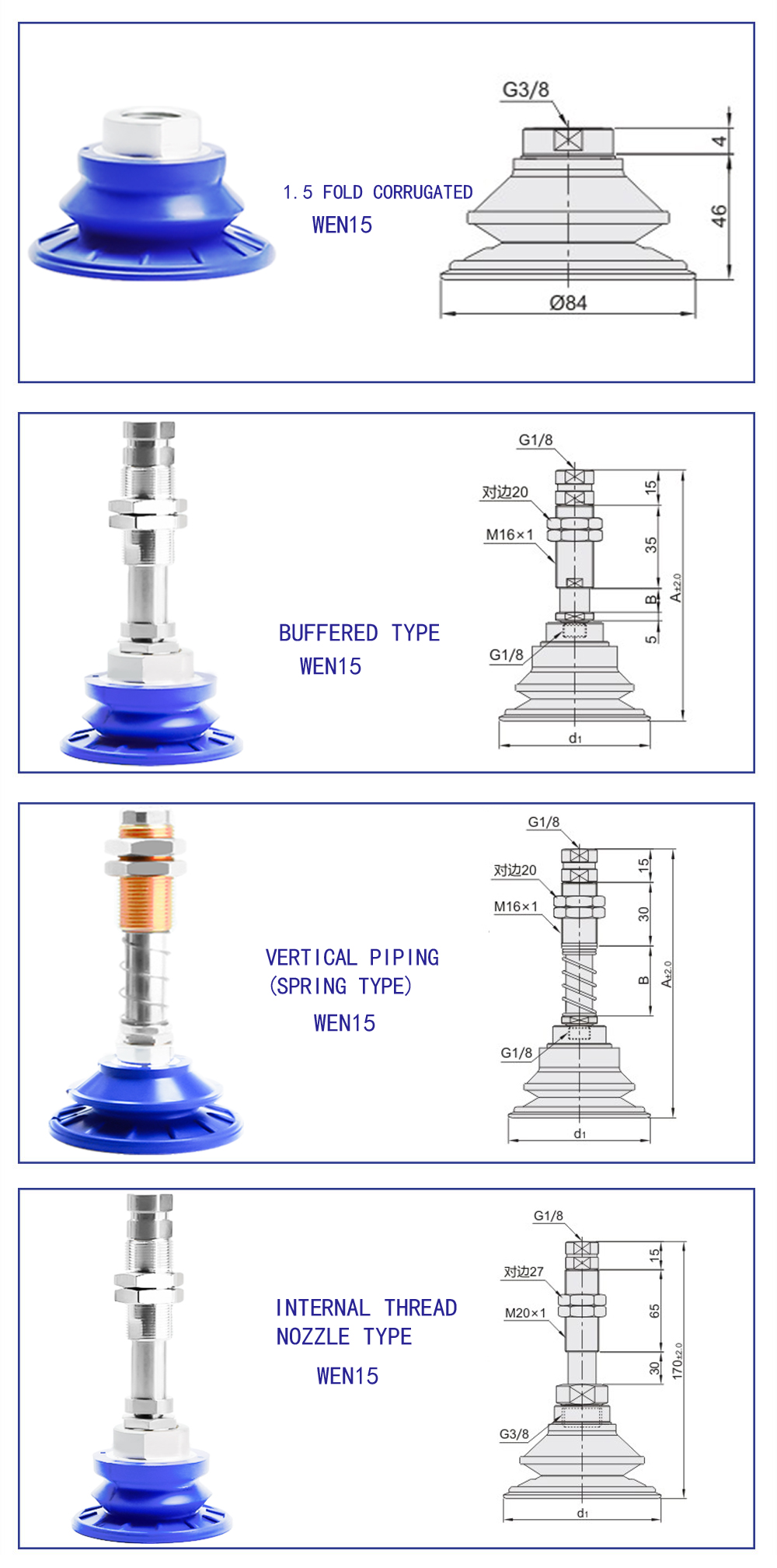 new industrial vacuum suction cup suction cups for glass with custom suction cup details