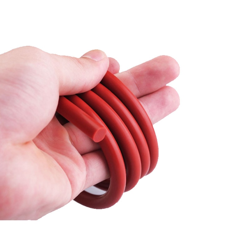 Custom Silicone Cord Extrusion Rubber Seal Profile Silicone Rubber Rod Door Silicone Seal Strip supplier