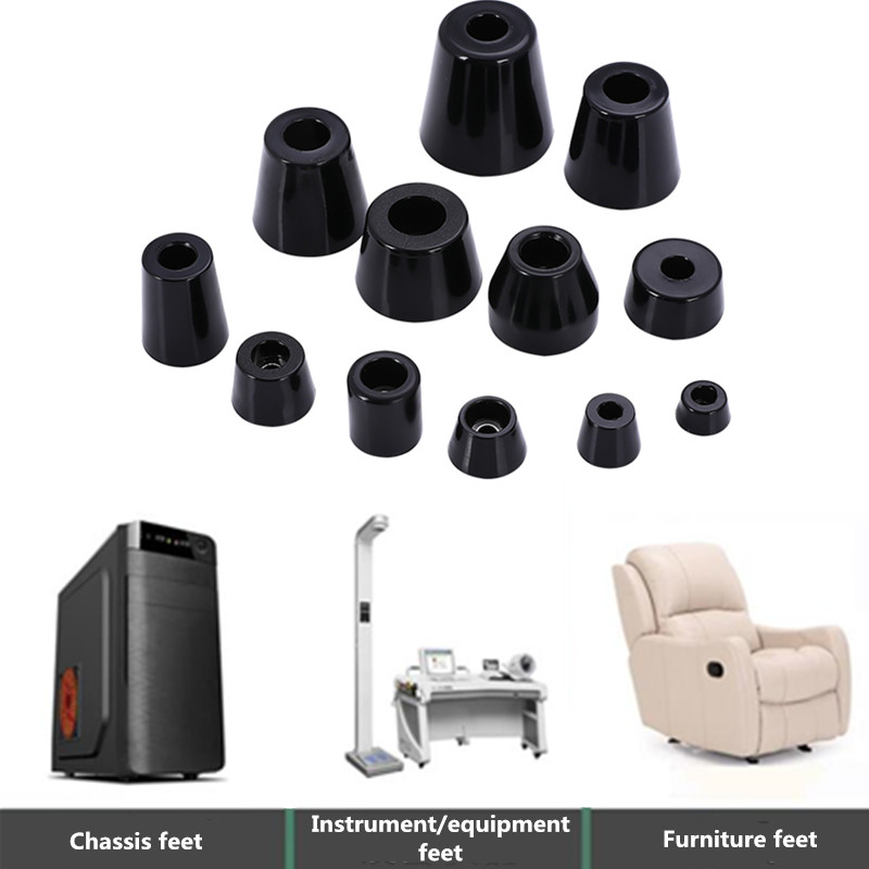 Anti skid Chassis Rubber Bumper Silicone Foot Pad Rubber Products Rubber Feet with gaskets details