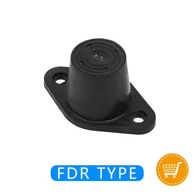 FRHQ TYPE High Quality Anti Vibration Isolator Rubber Shock Absorber Mount Metal Rubber Mount factory
