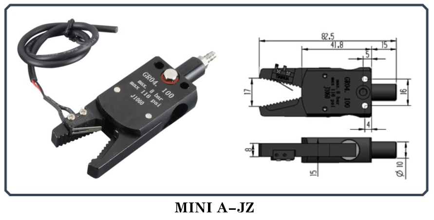 Star special nozzle clamp gr04.100j1060 manipulator Mini pneumatic nozzle clamp mini-a/b/e/c factory
