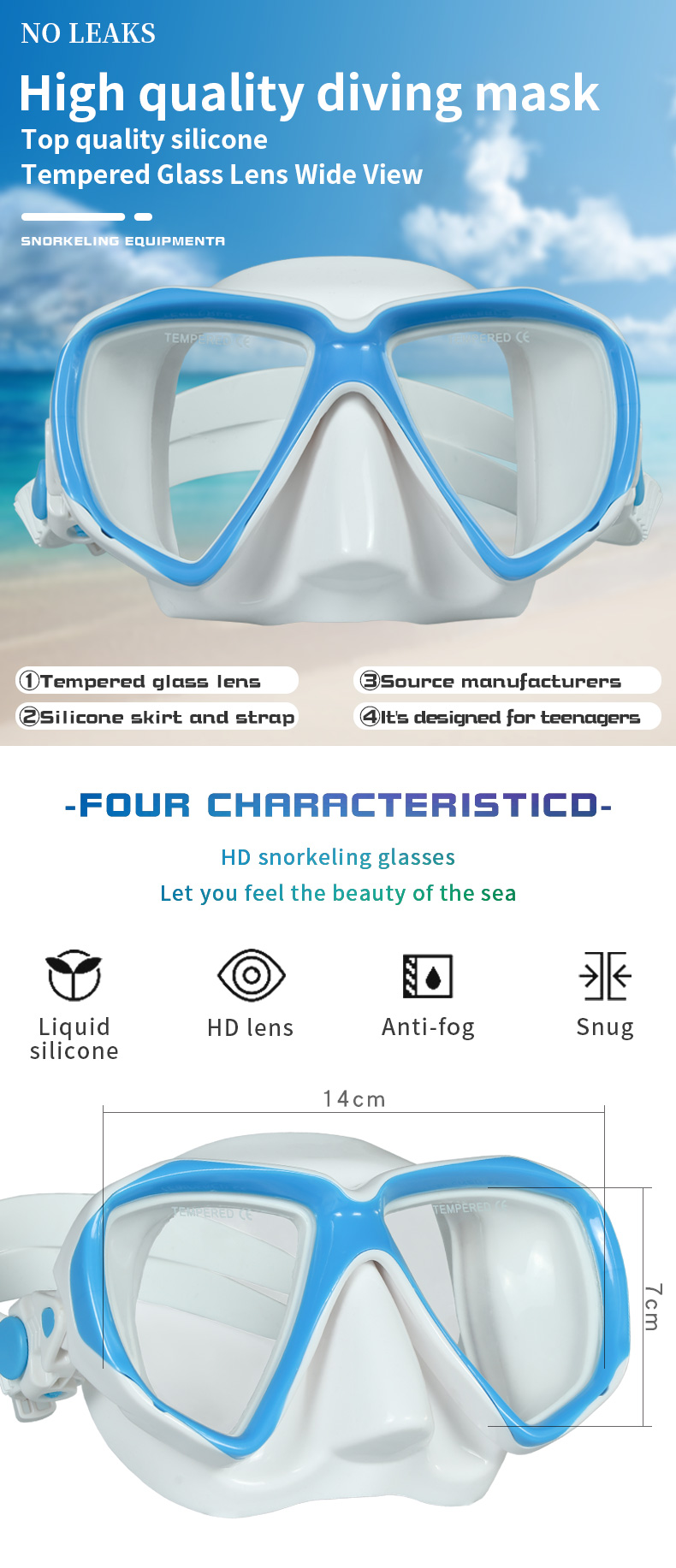 China swim underwater sea snorkeling equipment children pink low volume professional free diving mask kid face diving mask details
