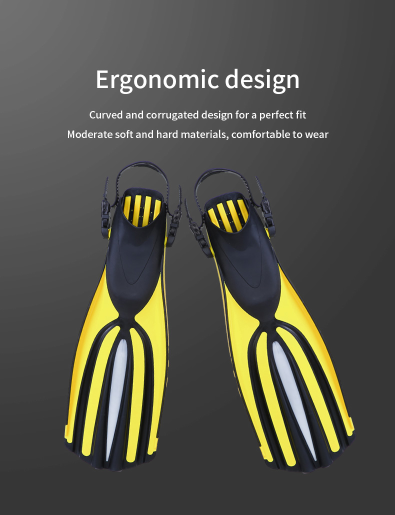 Snorkel Diving Mask Set with Fins Kit Full Scuba Diving Gear Set Diving Equipment Swimming Fins Mask Pro factory