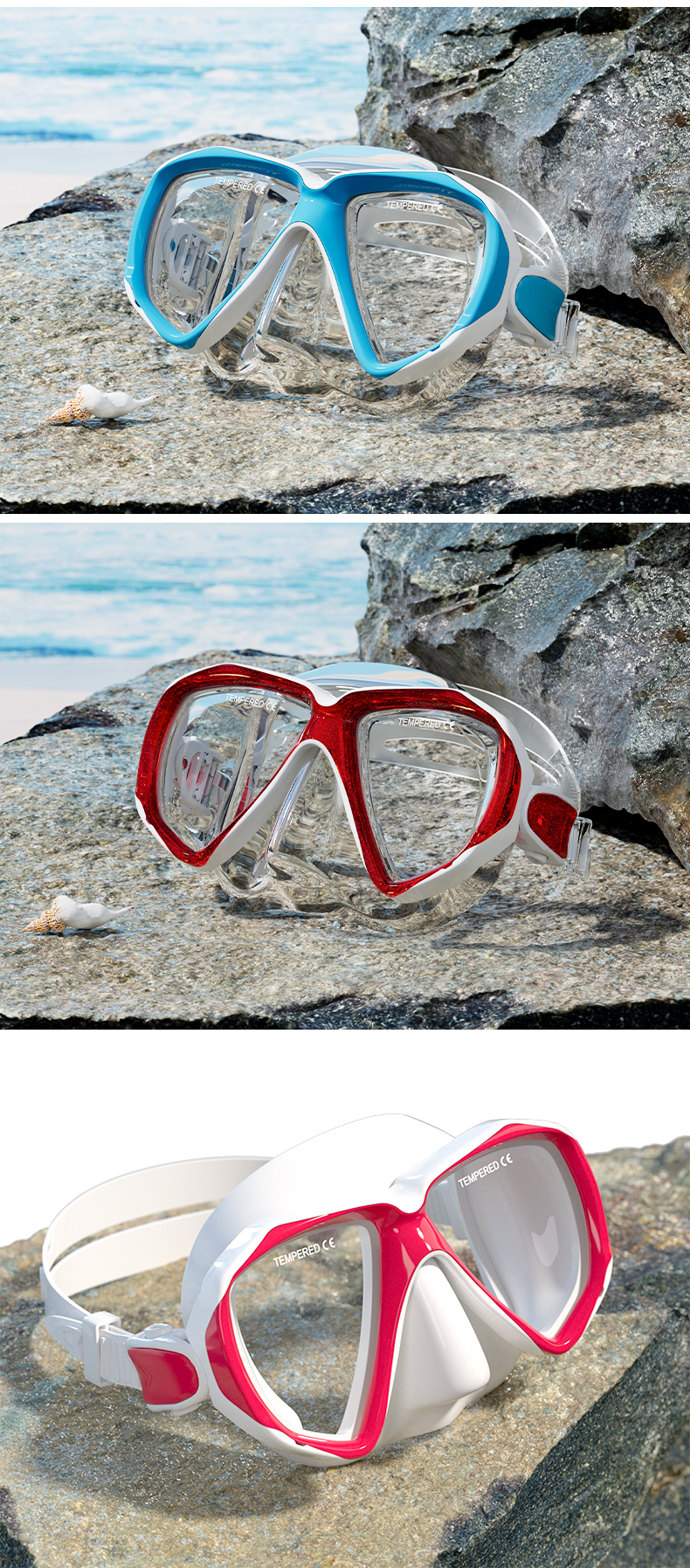 2024 exclusive wholesale of the latest children's diving goggles snorkeling glasses Kid Diving Mask manufacture