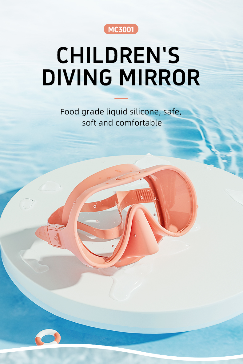 Anti Leak Kids Swim Diving Goggles Glasses Snorkel Gear Adults Tempered Glass Snorkel Diving Mask details