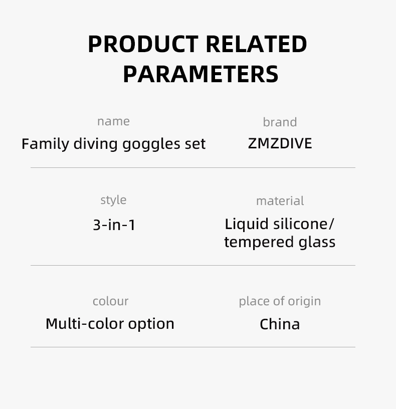 Professional Panoramic Anti-Fog Scuba Diving Mask supplier