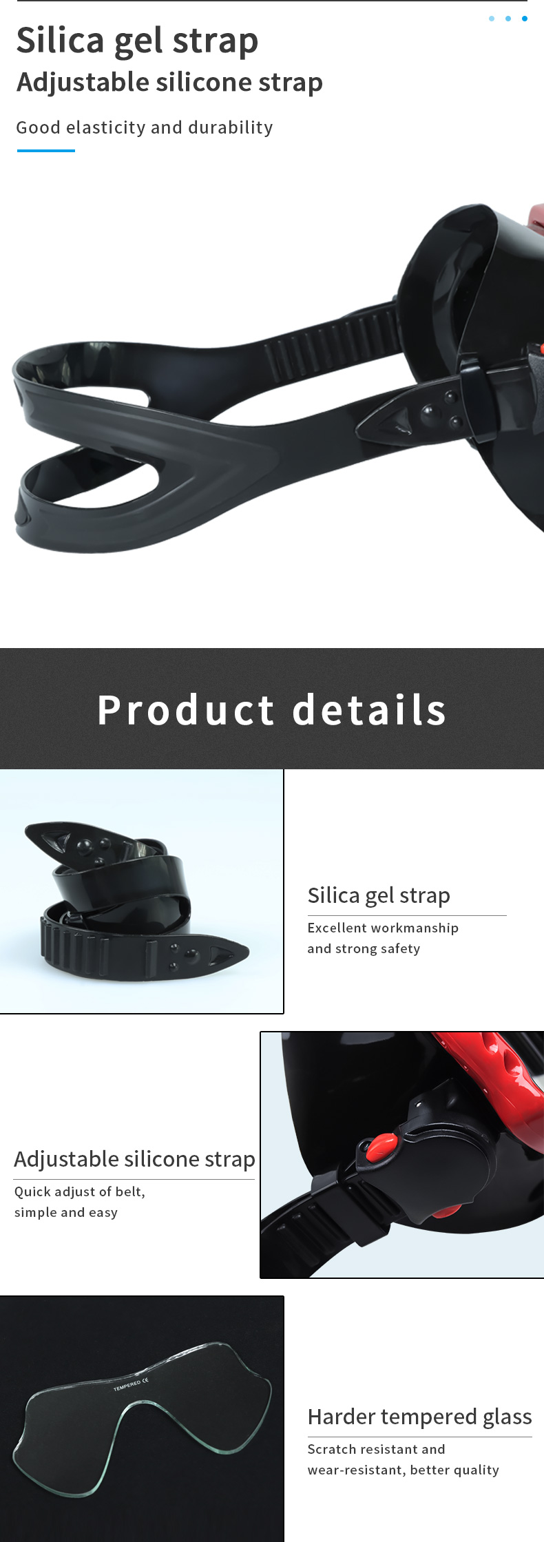 mask diving wave mask sport equipment details