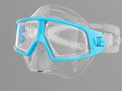 Equipo de buceo y esnórquel ultraligero para aventuras adecuadas para viajes