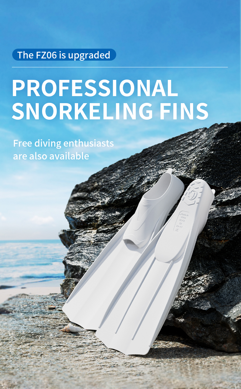 Upgraded version Divers Swim Fins Adult Snorkeling Training Full Foot Pocket  Fit Fitness Men Women Diving Fins factory