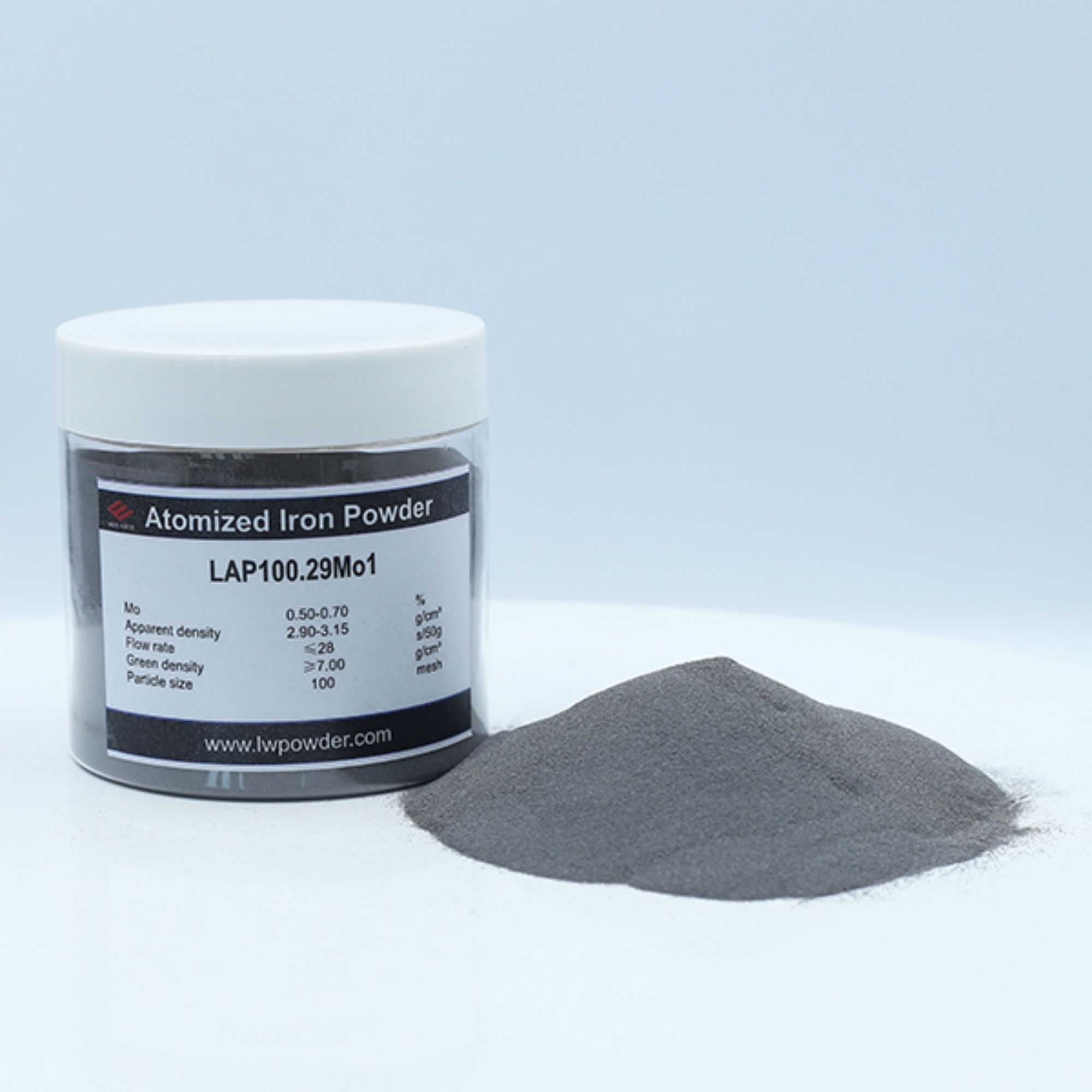 Bubuk Baja Logam Molibdenum Atomized besi LAP100.29Mo1