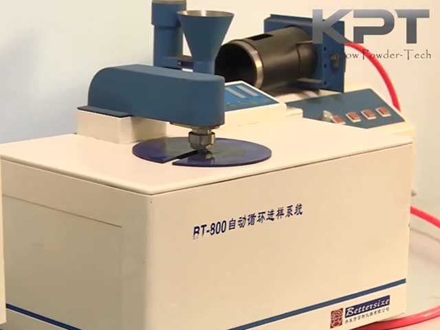 Analizer laser untuk bubuk halus