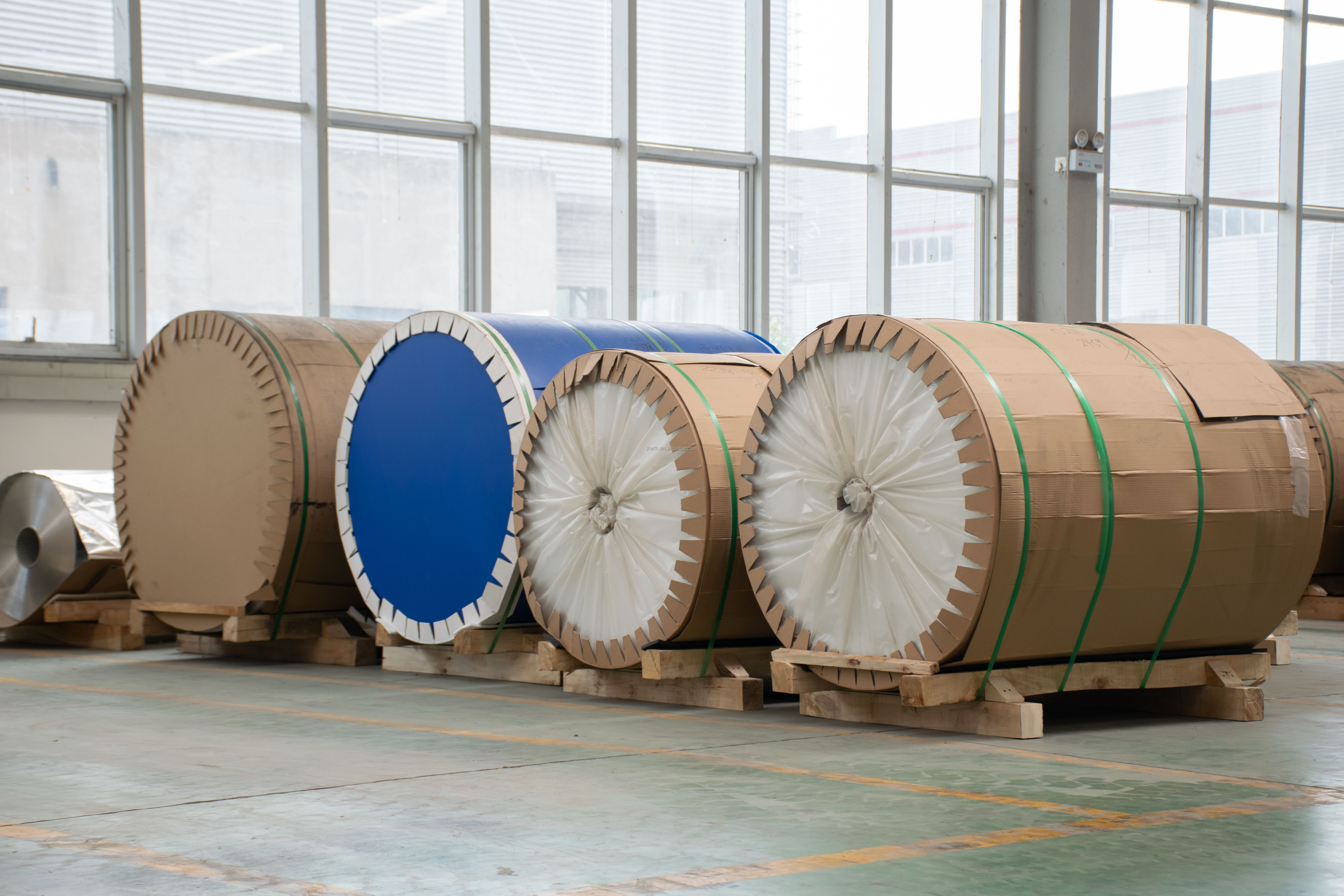 PE Coating Aluminum Coil 1060 National Standard 0.2-1.0mm Durable Engineering Pipeline Insulation Shell Water Resistant 5+ Year manufacture