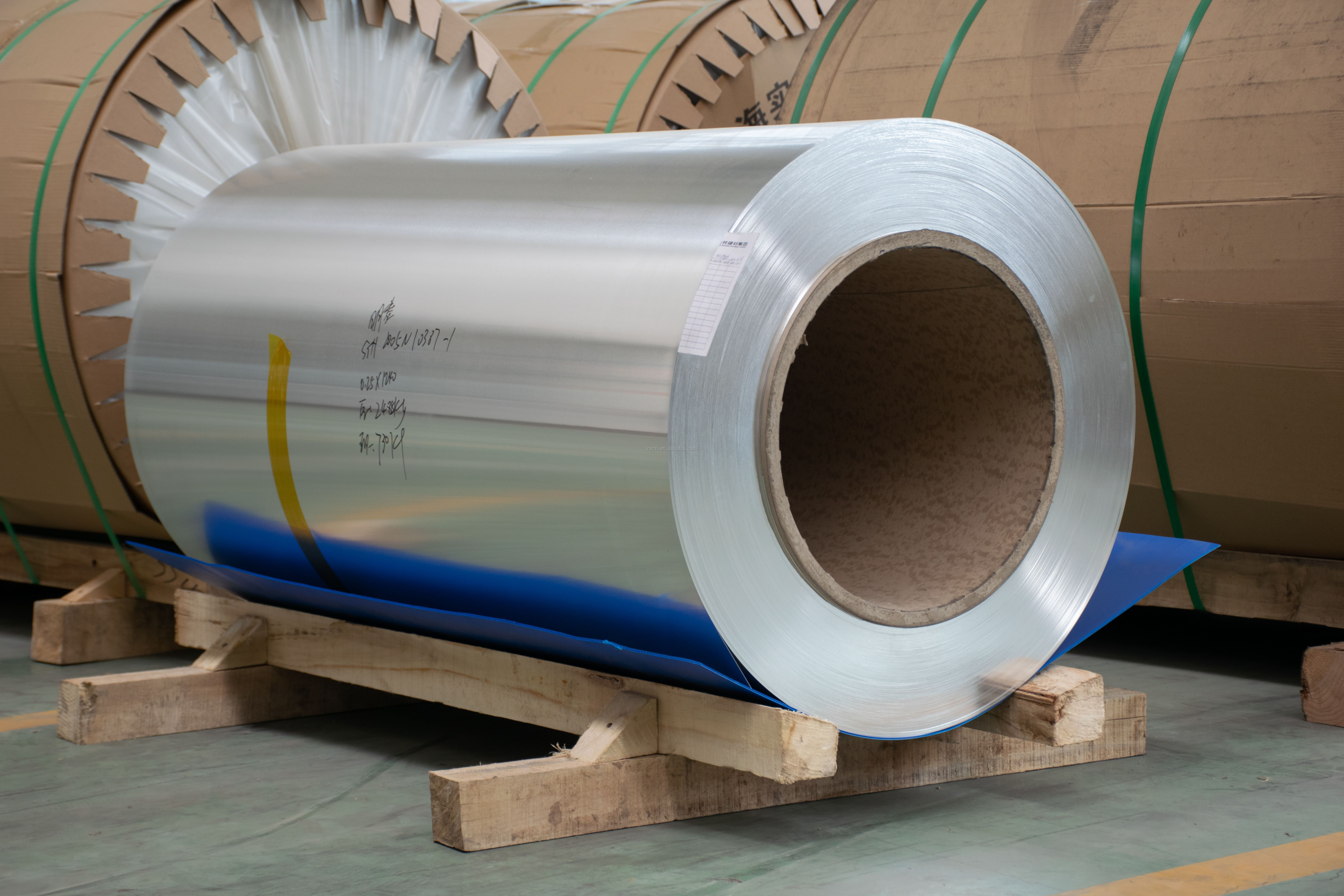PE Coating Aluminum Coil 1060 National Standard 0.2-1.0mm Durable Engineering Pipeline Insulation Shell Water Resistant 5+ Year supplier