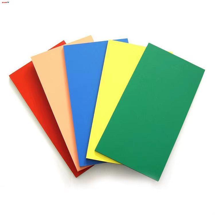 product direct factory supply custom color and size 4mm pvdf coated aluminum composite panels for facade cladding fireproof class a2-3