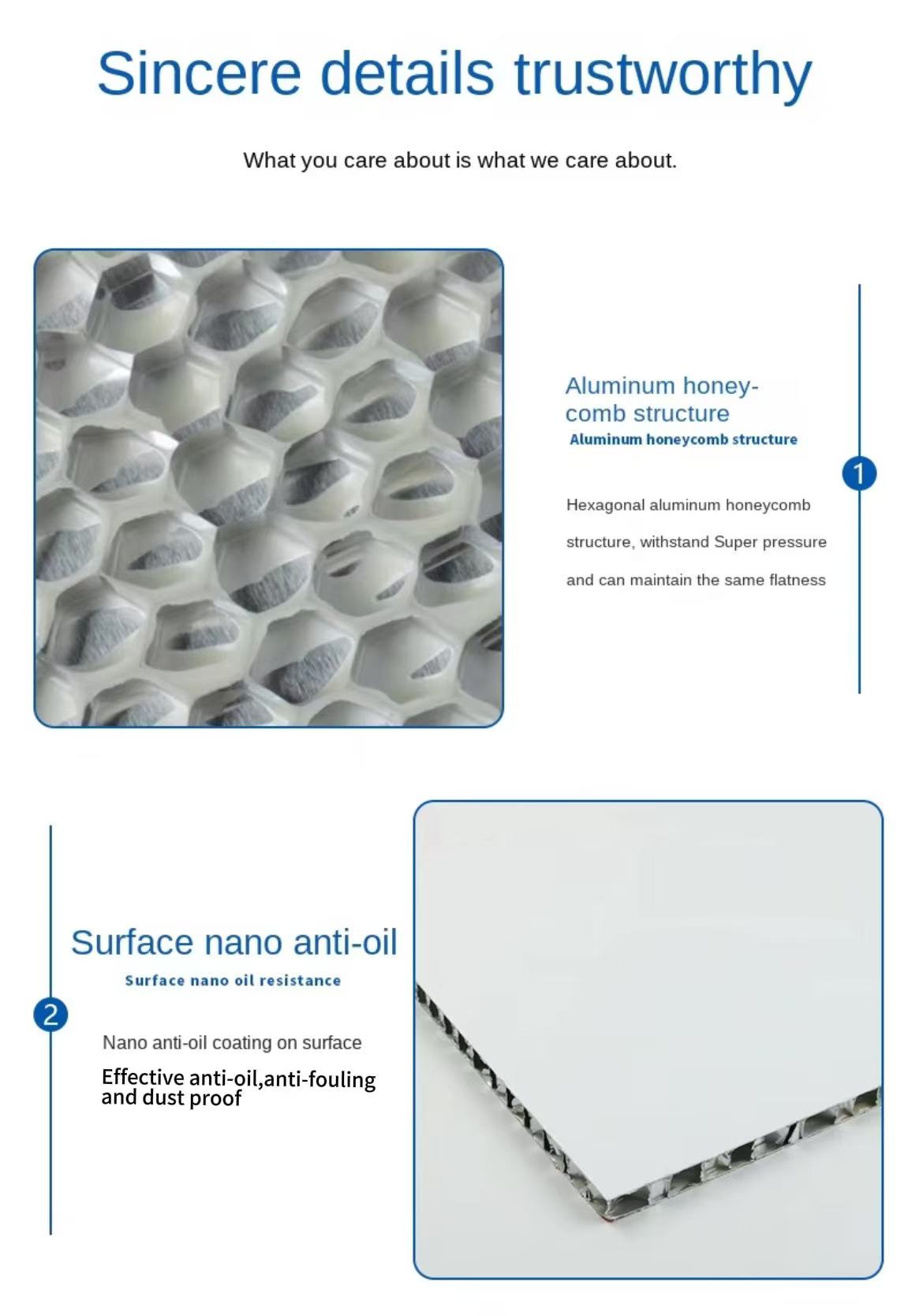 Honeycomb Aluminum Alloy Wall and Ceiling Panels Modern Design Waterproof & Fireproof Hotel Use 5-Year Warranty manufacture