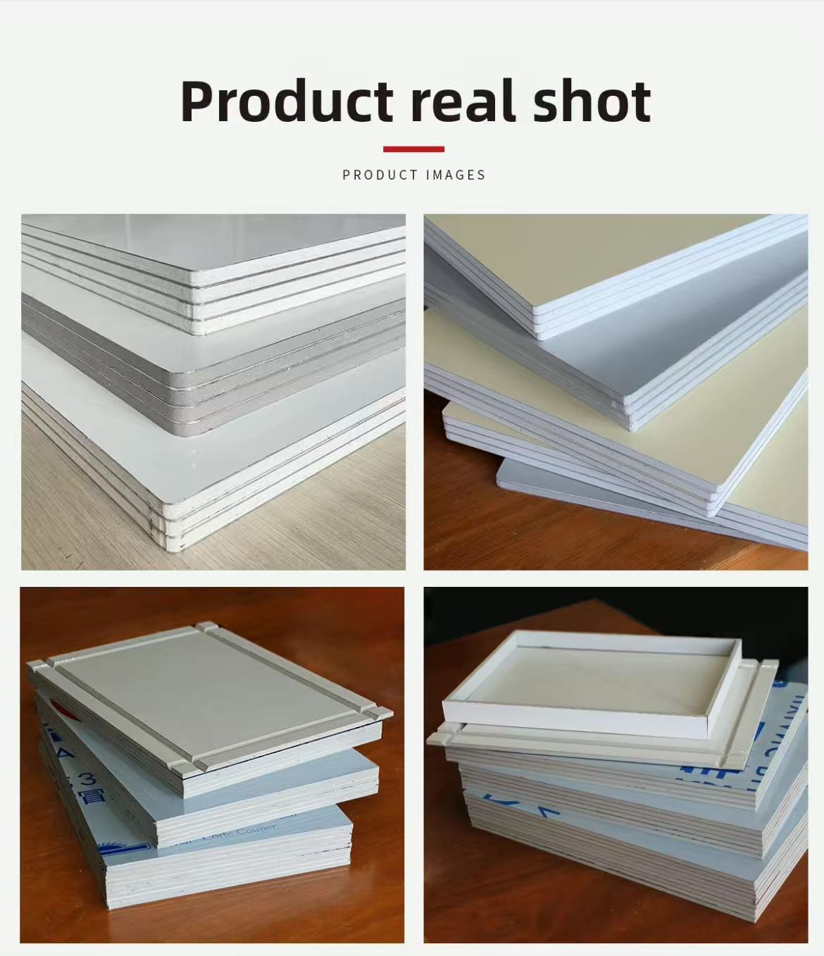 A2 Grade Fireproof Aluminum Composite PVDF Coated High Temperature Resistant Exterior Wall Decorative Panel for Outdoor Use factory