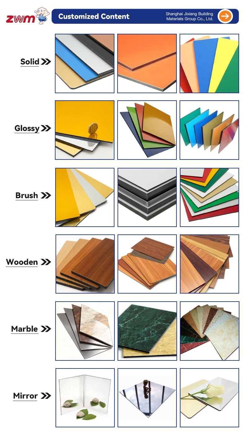 product customizable aluminum composite panels for exterior wall cladding building furniture brushed print finishes outdoor wall panels-6