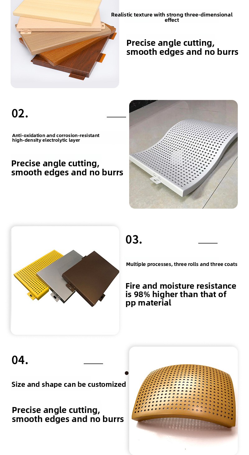 Customized Aluminum Panels with PVDF or Powder Coating Fireproof, Waterproof, and Backed by Long Warranty supplier