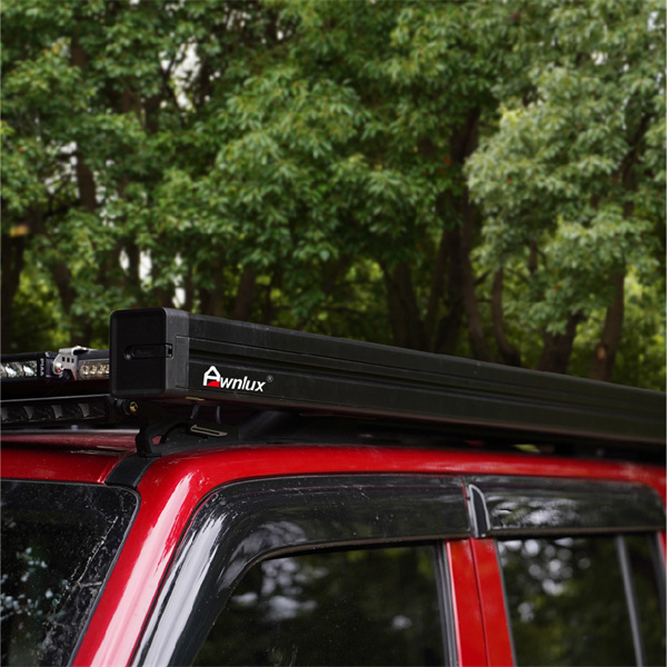 Experience the freedom of camping with a versatile and functional awning