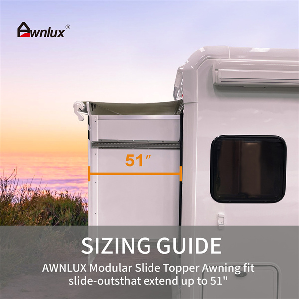 Ensure Your RV's Integrity with a Durable Slide-Out Topper Awning