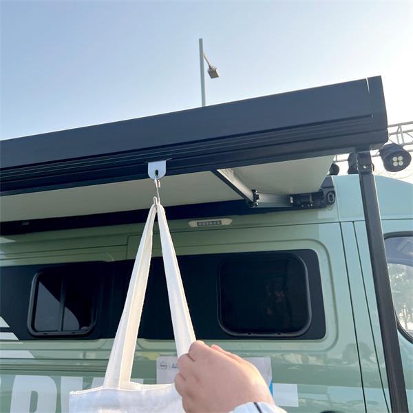 The motorhome awning for small vehicles