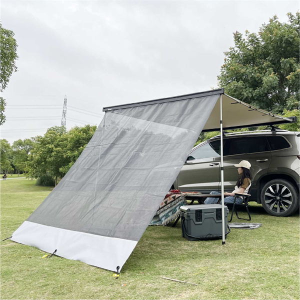 Perfect for outdoor enthusiasts - take shelter under your car awning.