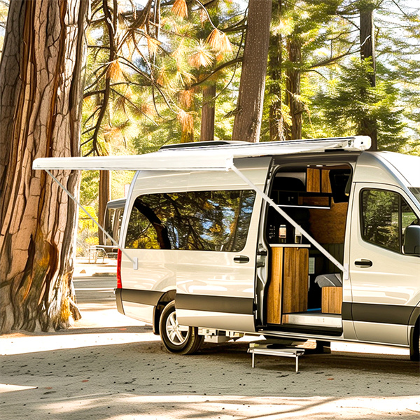 Experience Ultimate Comfort on the Go with an Awning for your Sprinter Van