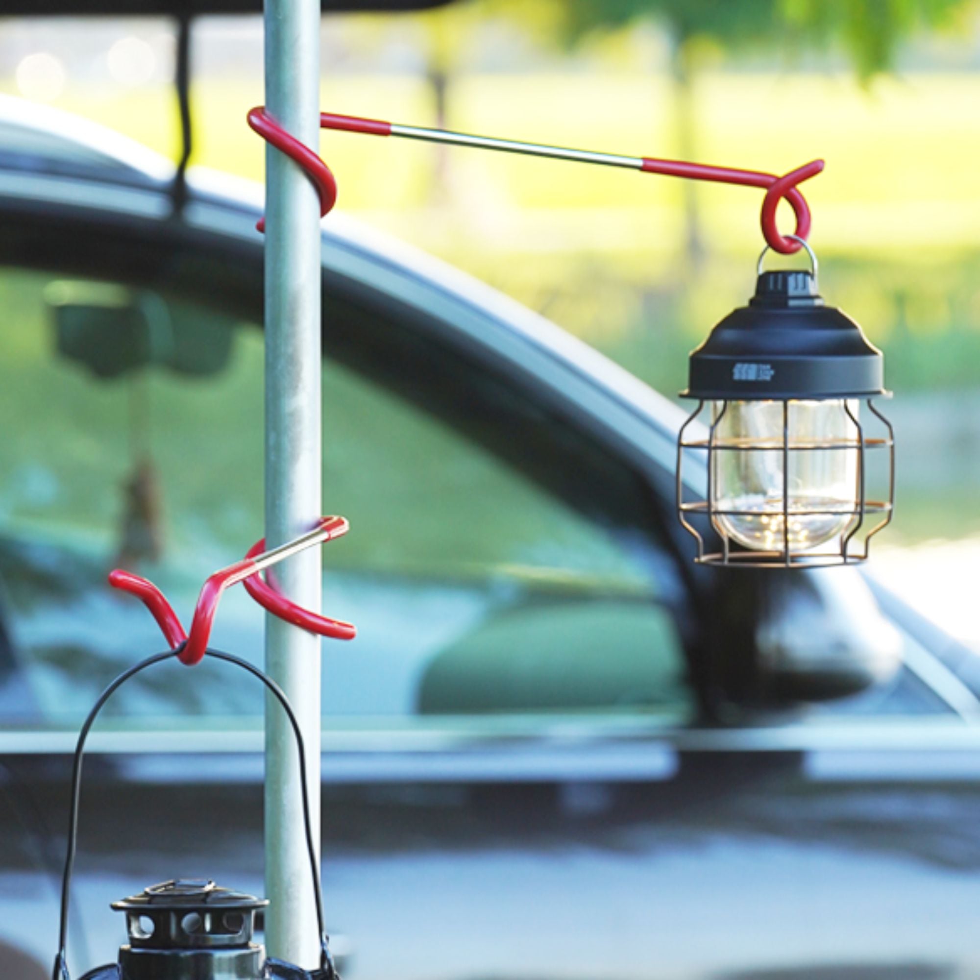 Multi-function lantern hook