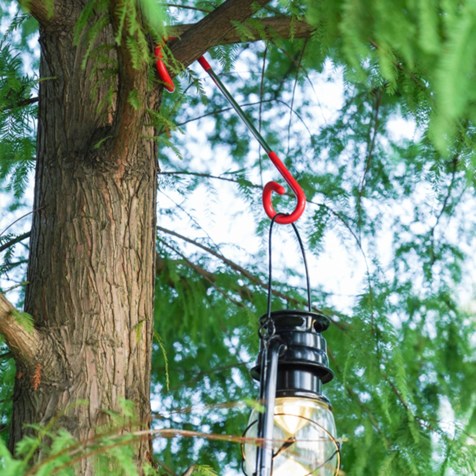 Multi-function lantern hook