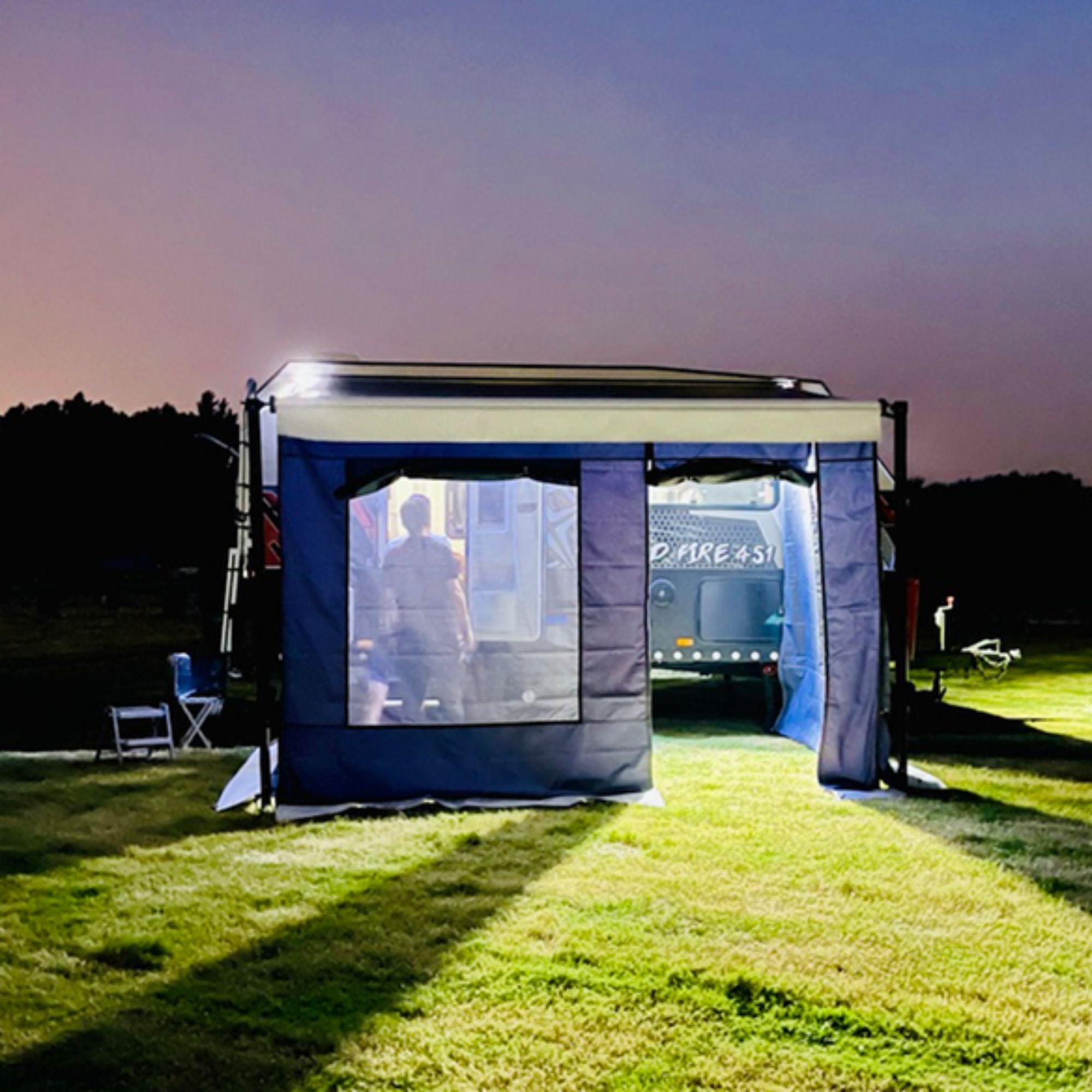 RV Awning Screen Room