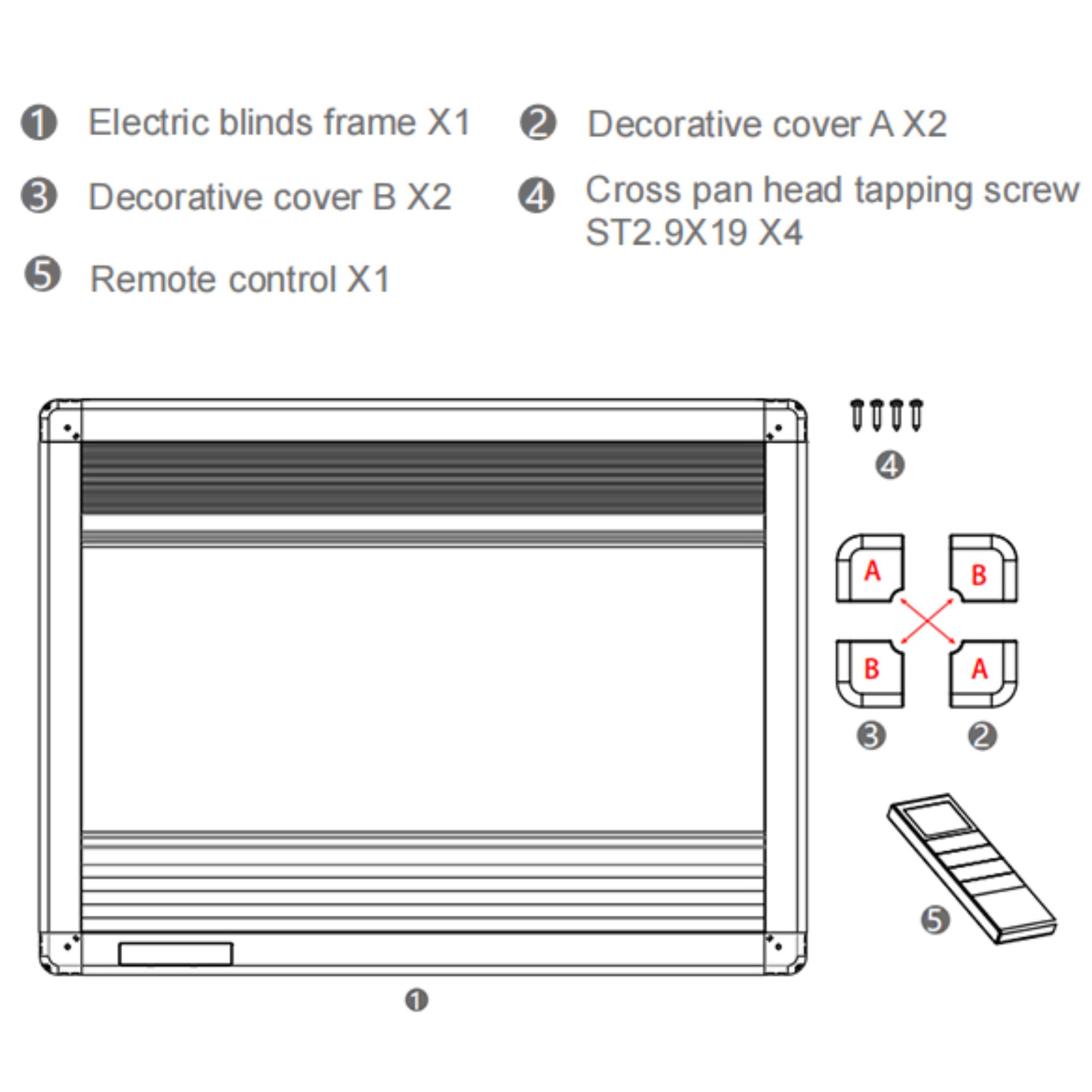 Electric RV Window Blinds