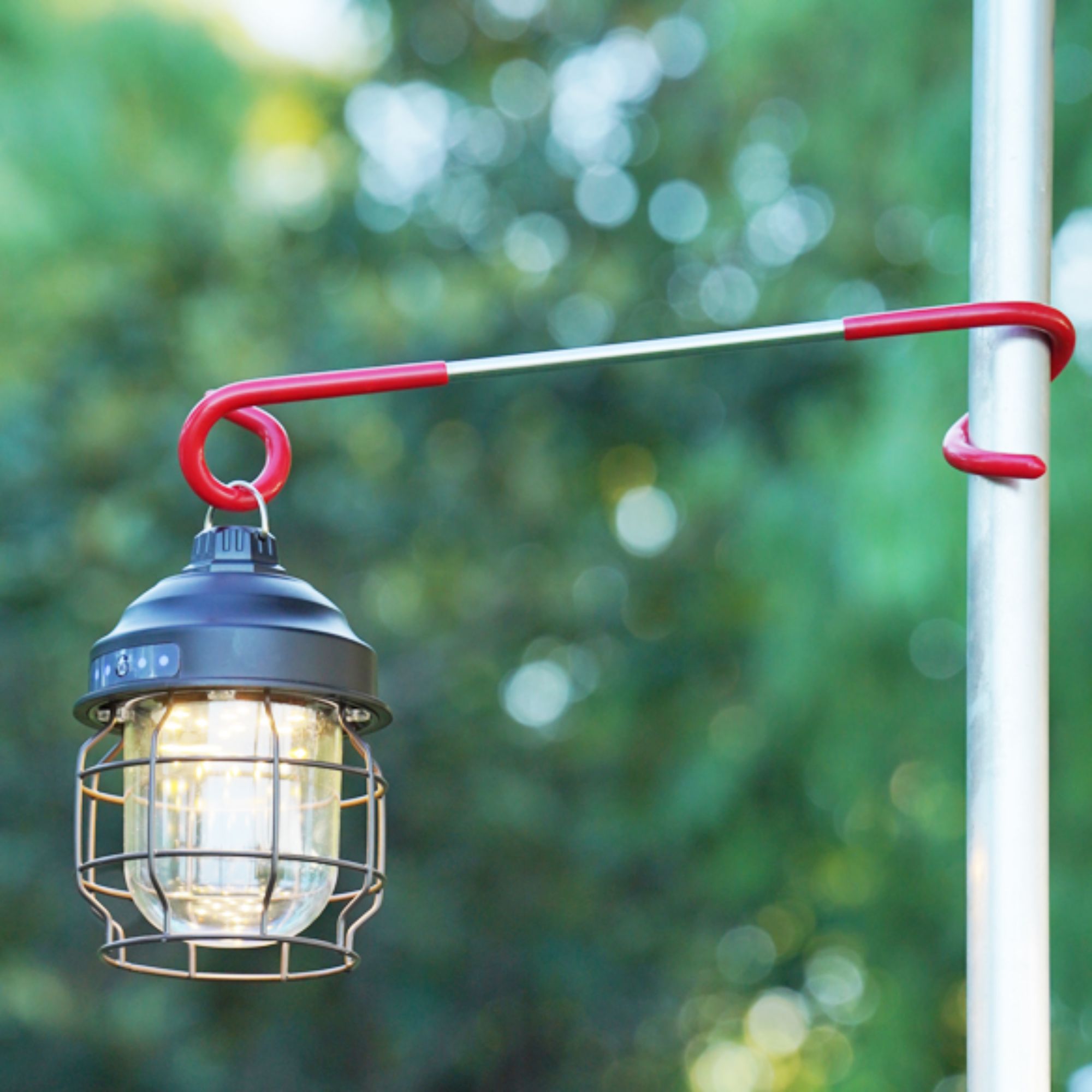 Multi-function lantern hook