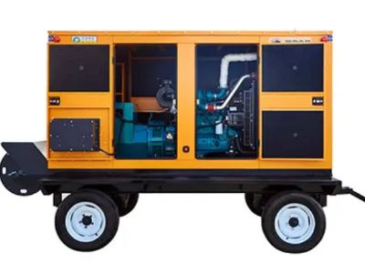 What defines the efficiency of a generator 100 kva