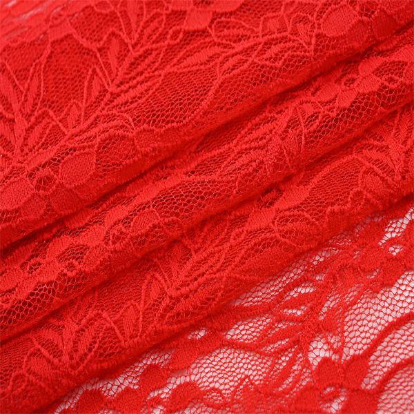 For a while, Red Lace Cloth Held High as it Blew in the Wind of Fashion and Culture