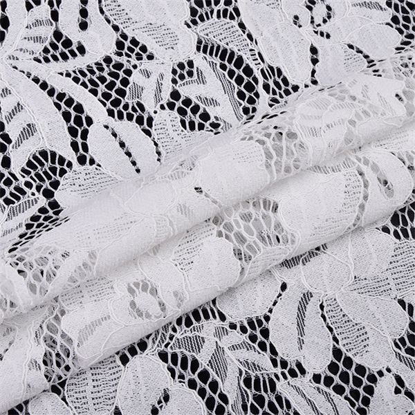 The allure of white lace dress fabric