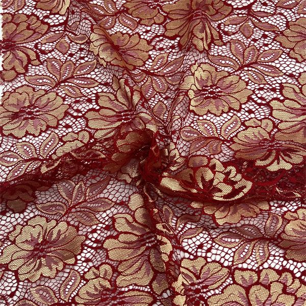 Vintage lace material never goes out of style